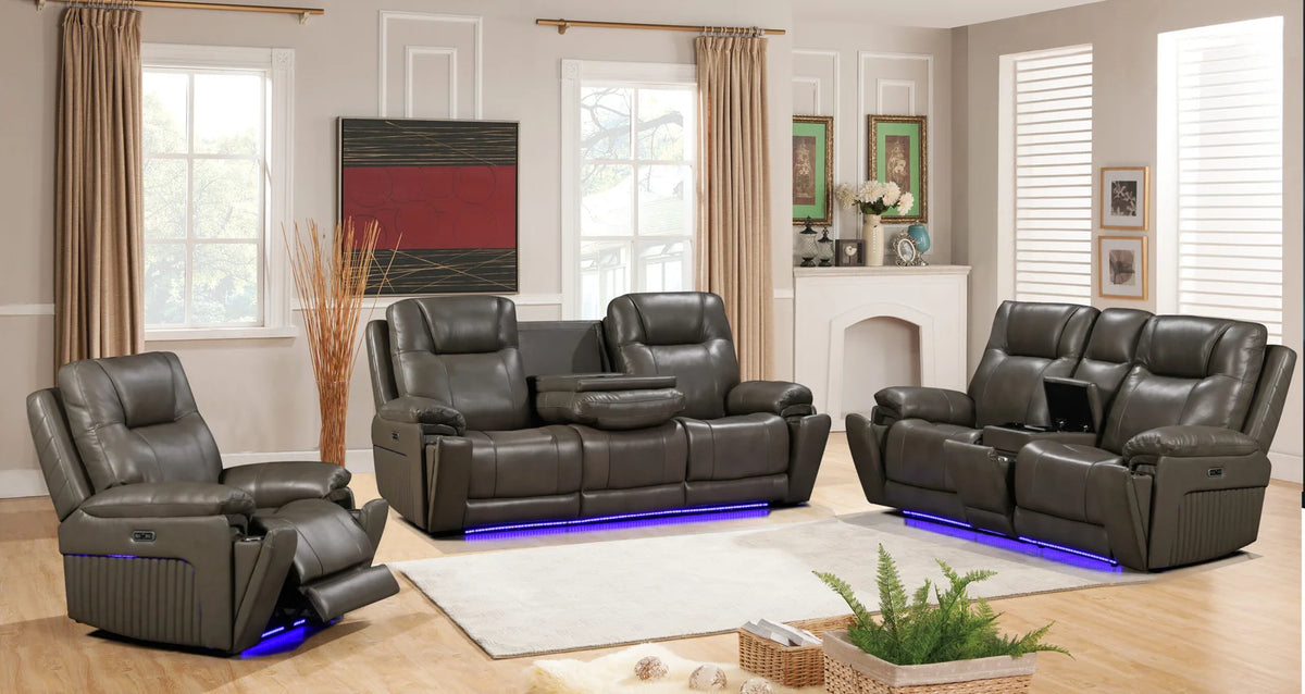 10308 – POWER RECLINER SET – LEATHER