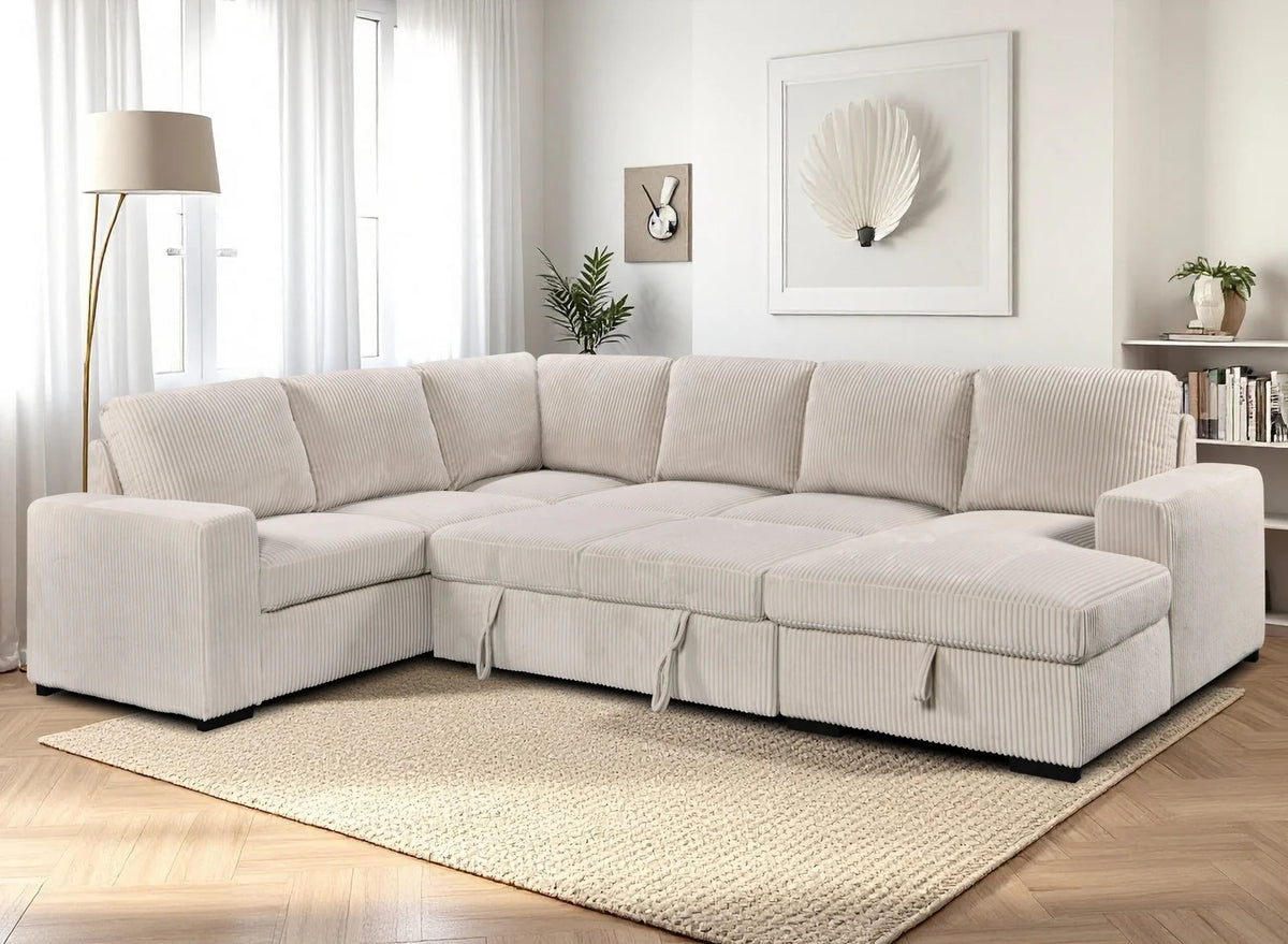7048 – SOFA BED – BEIGE