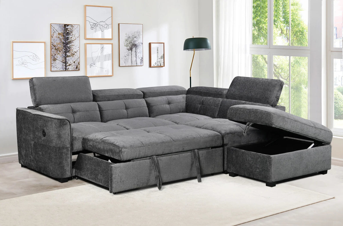 7929 – SECTIONAL SOFA BED