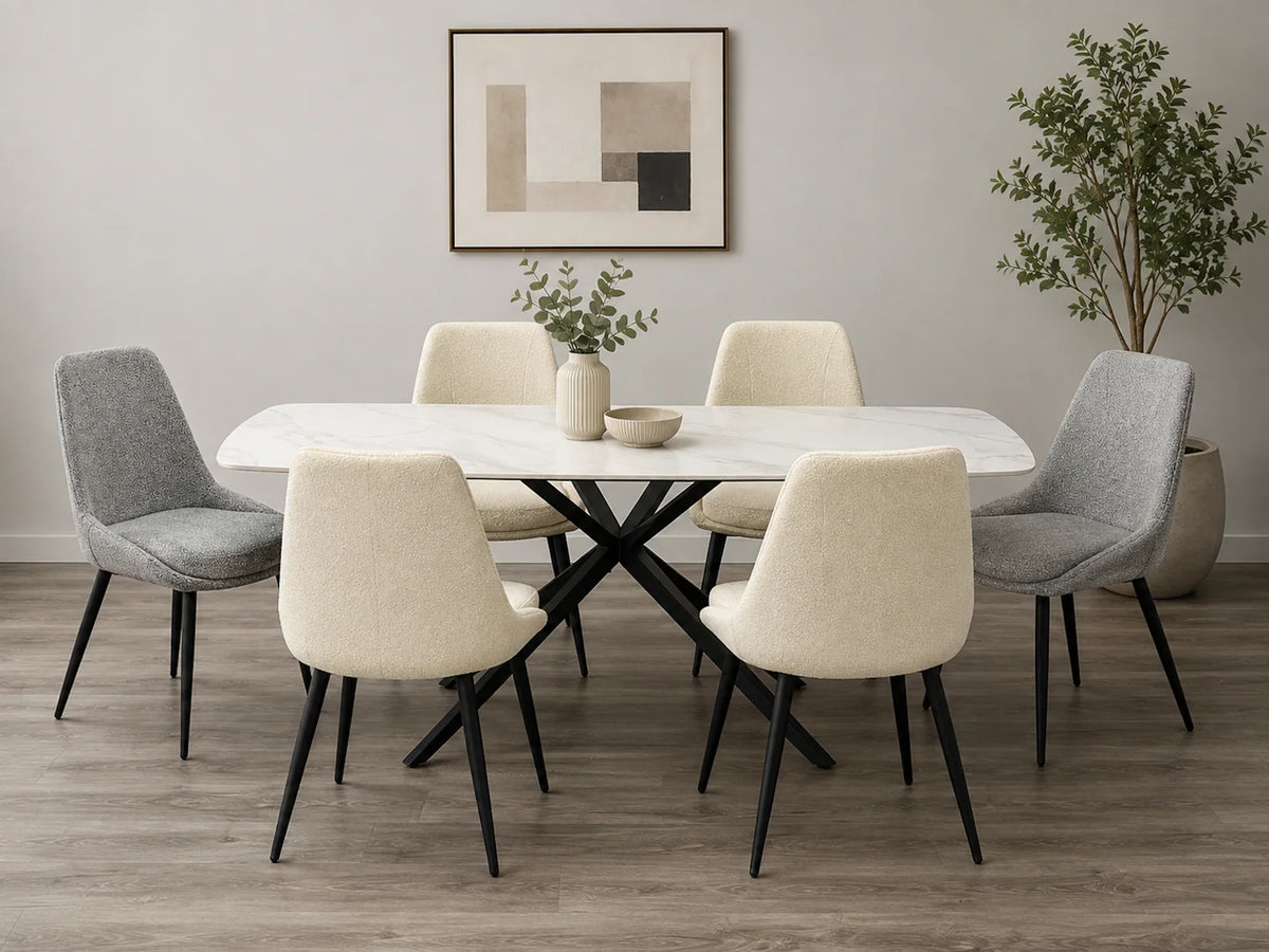 Bella 7 PC Dining Set